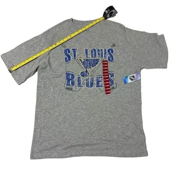 Champion Men’s St. Louis Blues T Shirt Size XL - Picture 3 of 4